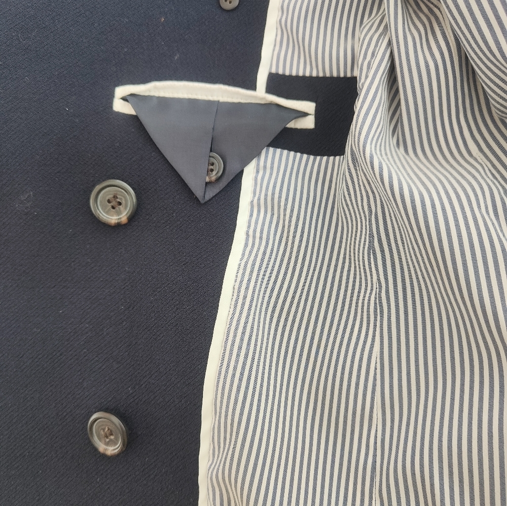 J Crew Navy color blazar - Picture 6 of 7